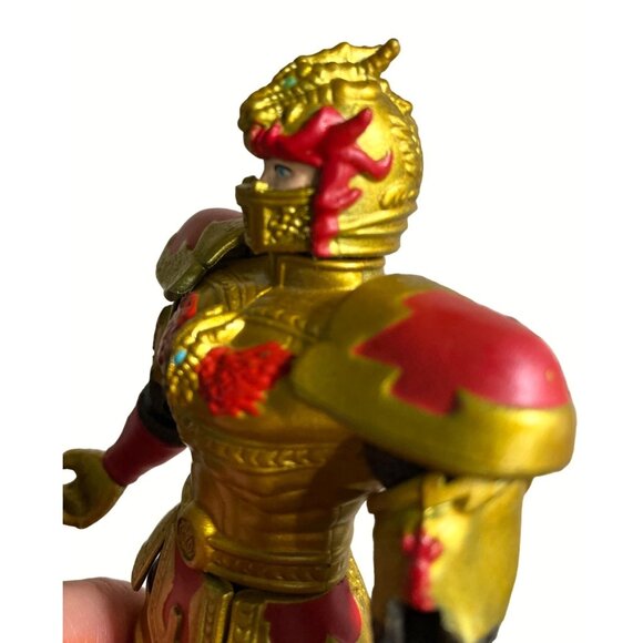 Bandai Power Rangers Red Dragon Thunderzord Warrior Action Figure  Sword 1998 - Picture 3 of 11